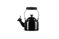 Le Creuset Fluitketel Demi - Ebbenzwart - 1.1 Liter -Keukengerei Korting Winkel LC 20190924 ZS PS FS 92000900140000 003