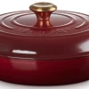 Le Creuset Braadpan Signature - Campagnard - Rhone - ø 30 Cm / 3.5 Liter -Keukengerei Korting Winkel LC 20230217 HL PS FS 21180309494441 001