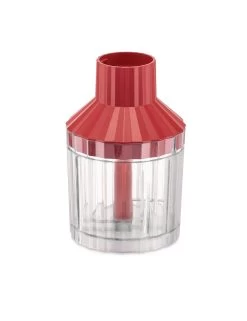Alessi Staafmixer Set Plissé - Rood - Michele De Lucchi - MDL10S R -Keukengerei Korting Winkel MDL10 TRIT R