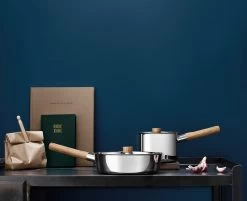 Eva Solo Steelpan Nordic Kitchen RVS - ø 16 Cm / 1.5 Liter -Keukengerei Korting Winkel Nordic kitchen cookware collection