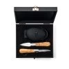 Laguiole Style De Vie Oestermessen Met Oesterhouder Luxury Line Olijfhout