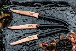 Laguiole Style De Vie Steakmessen Prestige Line Koper - 6 Stuks -Keukengerei Korting Winkel PresSteakKopZw 1