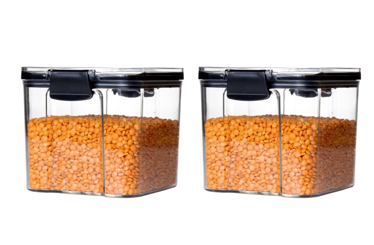 Sareva Voorraadpot - Kunststof - 700 Ml - 2 Stuks 3 Sareva Voorraadpot - Kunststof - 700 Ml - 2 Stuks