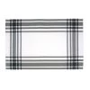 KOOK Theedoek Streep Grijs 60 X 60 Cm -Keukengerei Korting Winkel R17.820.1