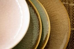 Jay Hill Serviesset Alderney - 16-delig / 4 Personen - Bruin/Geel -Keukengerei Korting Winkel Set 2 Sfeer Eilanden Klein 11 3