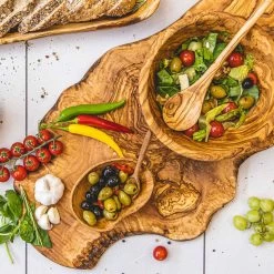 Jay Hill Serveerplank Tunea - Olijfhout - Schors XL 64 - 72 Cm 12 Jay Hill Serveerplank Tunea - Olijfhout - Schors XL 64 - 72 Cm -Keukengerei Korting Winkel Tunea 34 5