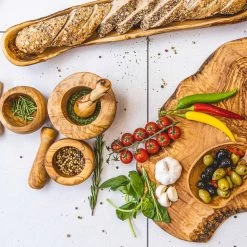 Jay Hill Serveerplank Tunea - Olijfhout - Schors XL 64 - 72 Cm 11 Jay Hill Serveerplank Tunea - Olijfhout - Schors XL 64 - 72 Cm -Keukengerei Korting Winkel Tunea 35 1