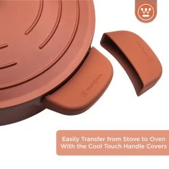 Westinghouse Hapjespan Performance - Rebel Red - ø 32 Cm / 5.8 Liter - Standaard Anti-aanbaklaag -Keukengerei Korting Winkel WCCC0095L28OR 5 1