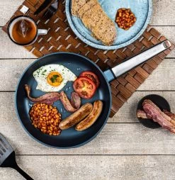 Westinghouse Koekenpan Performance - Bravery Blue - ø 24 Cm - Standaard Anti-aanbaklaag -Keukengerei Korting Winkel WCFP0095024BL 8