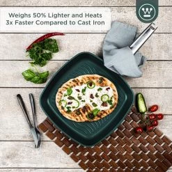 Westinghouse Grillpan Performance - Gracious Green - 28 X 28 Cm - Standaard Anti-aanbaklaag -Keukengerei Korting Winkel WCFP0095G28SG 2