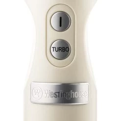 Westinghouse Staafmixer Retro Collections - 600 W - Vanilla White - WKHBS270WH -Keukengerei Korting Winkel WKHBS270WH Retro Hand Blender 2 600x600 1