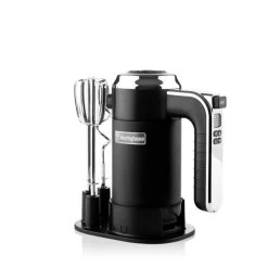Westinghouse Handmixer Retro Collections - 6 Standen - Liquorice Black - WKHM250BK -Keukengerei Korting Winkel WKHM250BK Retro Hand Mixer 1 600x600 1