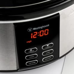 Westinghouse Slowcooker - Uitneembare Keramische Pan - RVS - 6 Liter - WKSC65 10 Westinghouse Slowcooker - Uitneembare Keramische Pan - RVS - 6 Liter - WKSC65 -Keukengerei Korting Winkel WKSC65 Westinghouse Slow Cooker 2