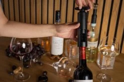 Sareva Wijnopener Set (met Wijnstopper. Foliesnijder & Schenktuit) -Keukengerei Korting Winkel Wijnopener 04