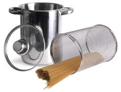 Cooking Pastapan / Aspergepan - RVS - ø 16 Cm / 4.0 Liter -Keukengerei Korting Winkel aspergepan 0