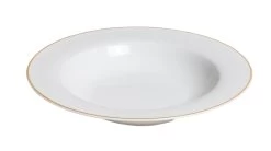 Studio Tavola Serviesset Wit / Goud - 18-delig / 6 Personen -Keukengerei Korting Winkel bord diep 1 1