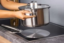 Sareva Inductie Adapter / Adapterplaat - RVS - ø 26 Cm -Keukengerei Korting Winkel groot 1 1