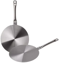 Sareva Inductie Adapter / Adapterplaat - RVS - ø 26 Cm -Keukengerei Korting Winkel groot 2x