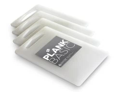 Inno Cuisinno Snijplanken Basic - 25 X 15 Cm - Wit - 4 Stuks