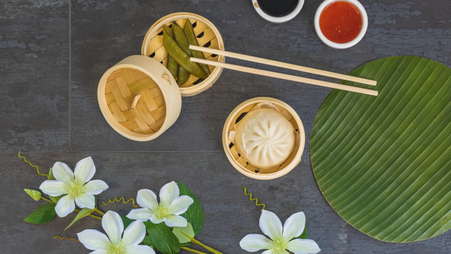 Sareva Stoommandje Bamboe 2-laags - ø 10 Cm 4 Sareva Stoommandje Bamboe 2-laags - ø 10 Cm - Afbeelding 2