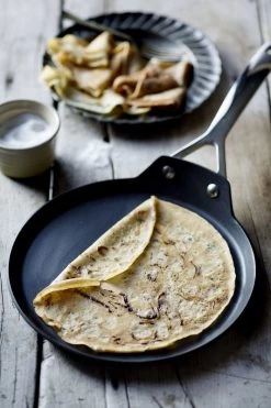 Le Creuset Pannenkoekenpan Les Forgées TNS - ø 28 Cm - Standaard Anti-aanbaklaag -Keukengerei Korting Winkel le creuset pannenkoekenpan eten