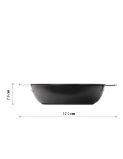 Valira Hapjespan Aire Mediterranean ø 28 Cm - Standaard Anti-aanbaklaag -Keukengerei Korting Winkel non stick mediterranean casserole aire induction 2