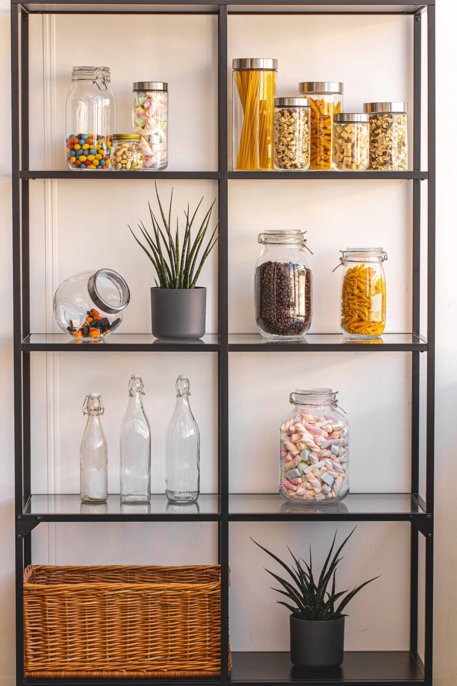 Sareva Voorraadpot - Glas / RVS Deksel - ø 11.5 Cm / 1.7 Liter 4 Sareva Voorraadpot - Glas / RVS Deksel - ø 11.5 Cm / 1.7 Liter - Afbeelding 2