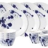 Royal Doulton Serviesset Pacific Splash - 16-delig / 4 Personen -Keukengerei Korting Winkel royal doulton pacific splash 16 piece set 701587296793 0