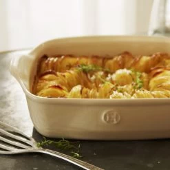 Emile Henry Ovenschaal - Grand Cru- 28 X 23 Cm / 1.8 Liter -Keukengerei Korting Winkel square oven dish 5 1