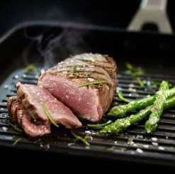 Valira Grillpan Aire Met Handgrepen - 34 X 25 Cm - Standaard Anti-aanbaklaag -Keukengerei Korting Winkel valiragrillpan28x283 4