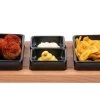 Bowls & Dishes Serveerplank / Tapasplank Streetfood 3-vaks Zwart - Medium -Keukengerei Korting Winkel vbb1830.zw 4 1